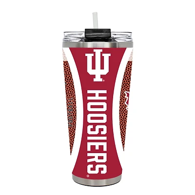 Indiana Hoosiers 32oz. Big Slim Game Ball Travel Tumbler