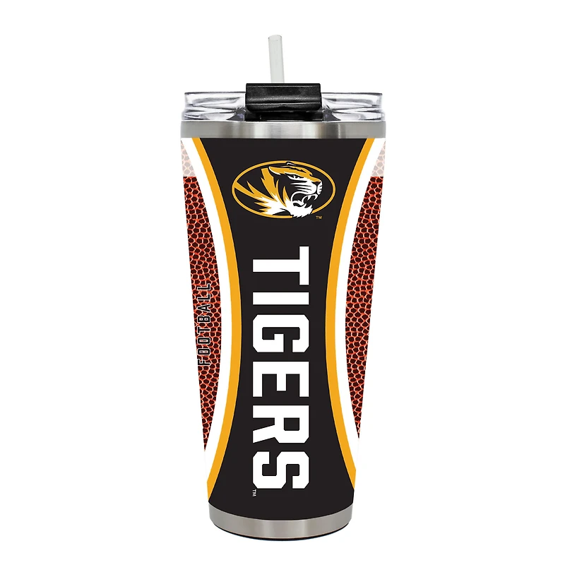 Missouri Tigers 32oz. Big Slim Game Ball Travel Tumbler