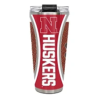 Nebraska Huskers 32oz. Big Slim Game Ball Travel Tumbler