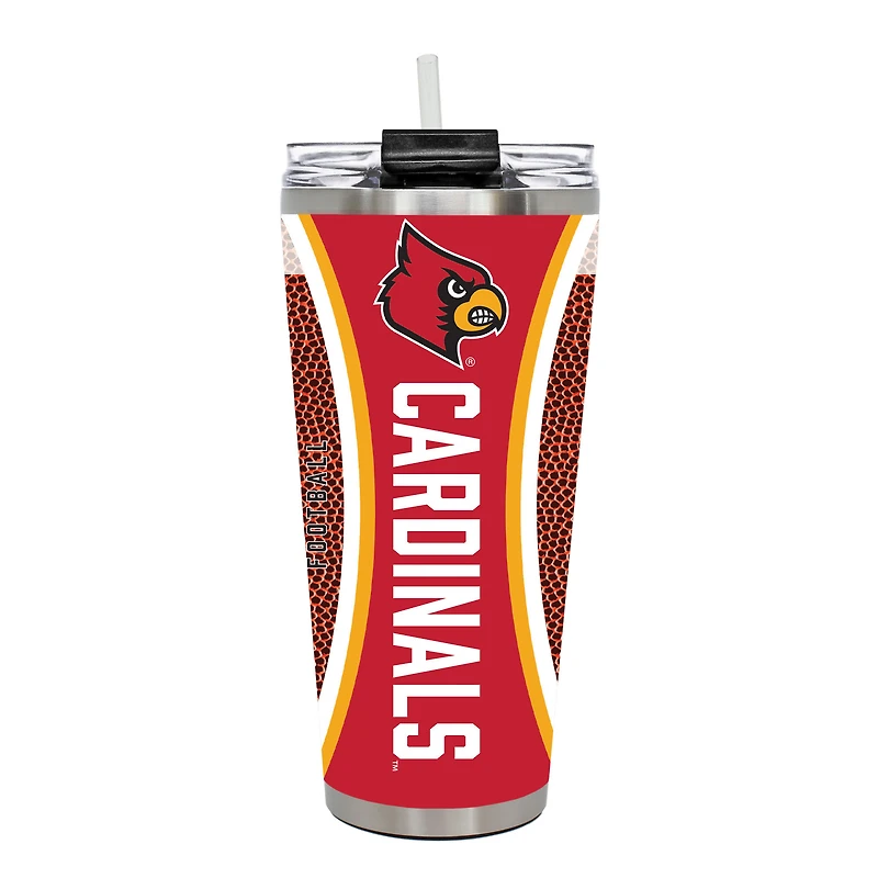 Louisville Cardinals 32oz. Big Slim Game Ball Travel Tumbler