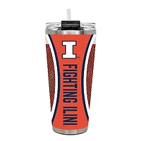 Illinois Fighting Illini 32oz. Big Slim Game Ball Travel Tumbler