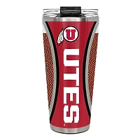 Utah Utes 32oz. Big Slim Game Ball Travel Tumbler