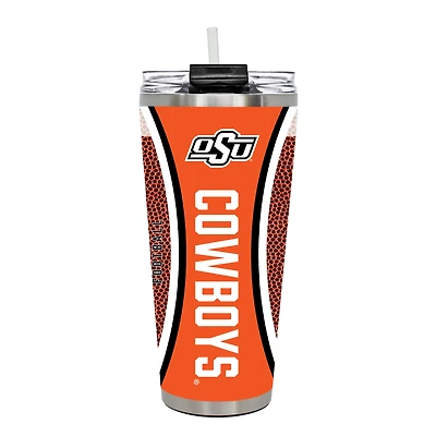 Oklahoma State Cowboys 32oz. Big Slim Game Ball Travel Tumbler