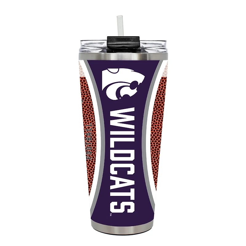 Kansas State Wildcats 32oz. Big Slim Game Ball Travel Tumbler