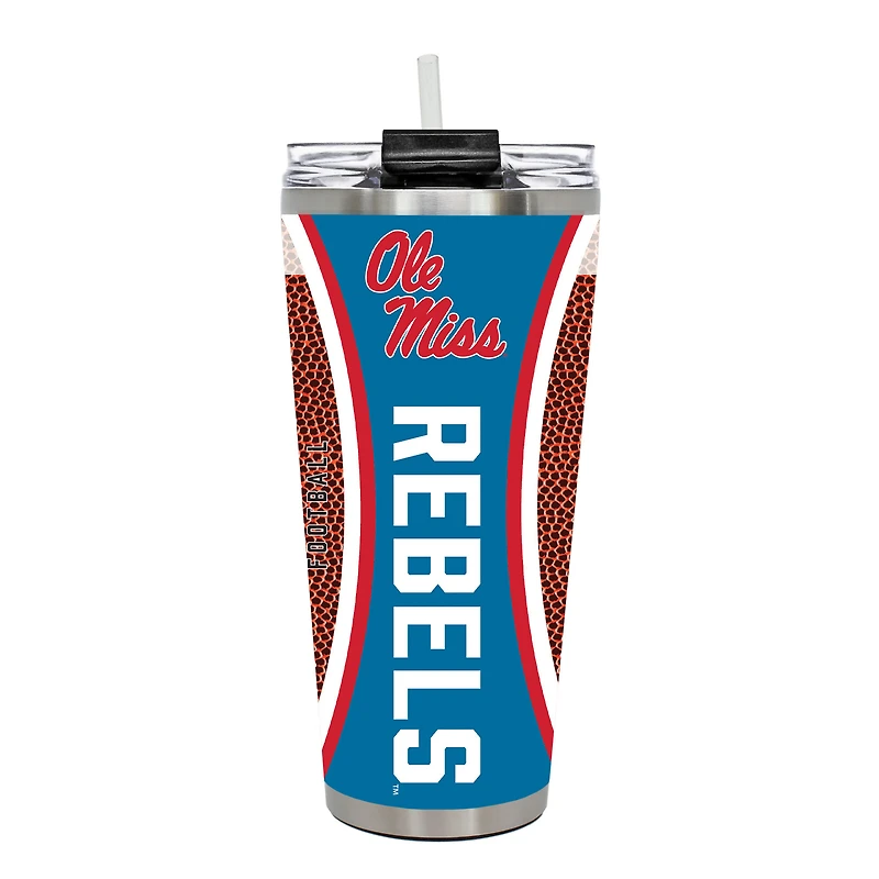 Ole Miss Rebels 32oz. Big Slim Game Ball Travel Tumbler