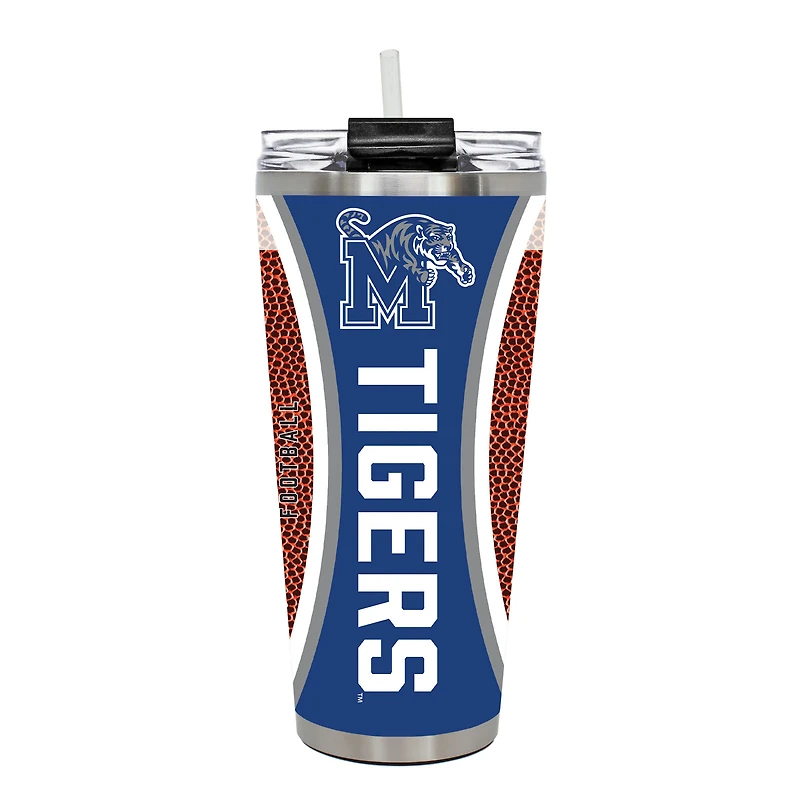 Memphis Tigers 32oz. Big Slim Game Ball Travel Tumbler