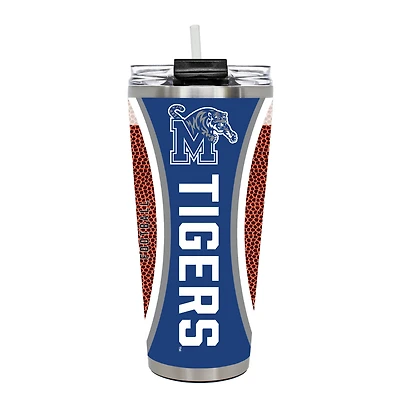 Memphis Tigers 32oz. Big Slim Game Ball Travel Tumbler