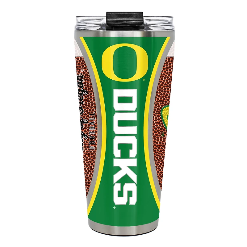 Oregon Ducks 32oz. Big Slim Game Ball Travel Tumbler