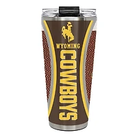 Wyoming Cowboys 32oz. Big Slim Game Ball Travel Tumbler