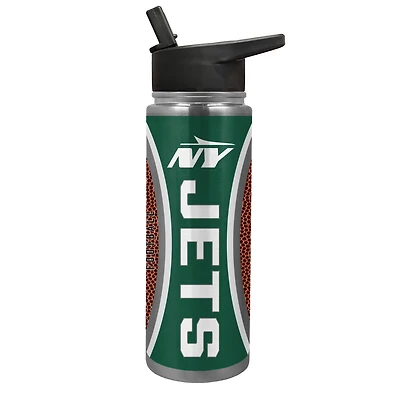 New York Jets 24oz. Jr. Thirst Game Ball Hydration Bottle