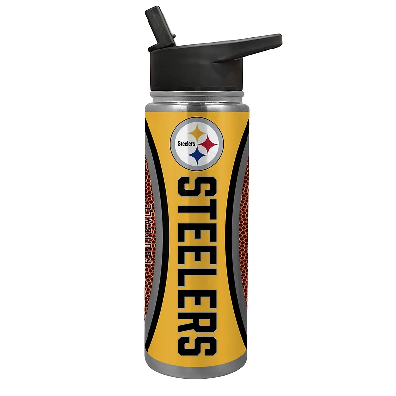 Pittsburgh Steelers 24oz. Jr. Thirst Game Ball Hydration Bottle