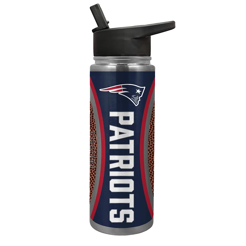 New England Patriots 24oz. Jr. Thirst Game Ball Hydration Bottle