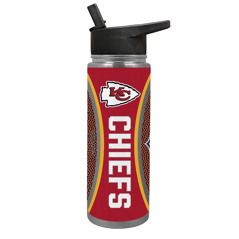 Kansas City Chiefs 24oz. Jr. Thirst Game Ball Hydration Bottle