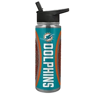 Miami Dolphins 24oz. Jr. Thirst Game Ball Hydration Bottle