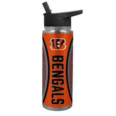 Cincinnati Bengals 24oz. Jr. Thirst Game Ball Hydration Bottle