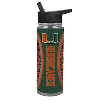 Miami Hurricanes 24oz. Jr. Thirst Game Ball Hydration Bottle