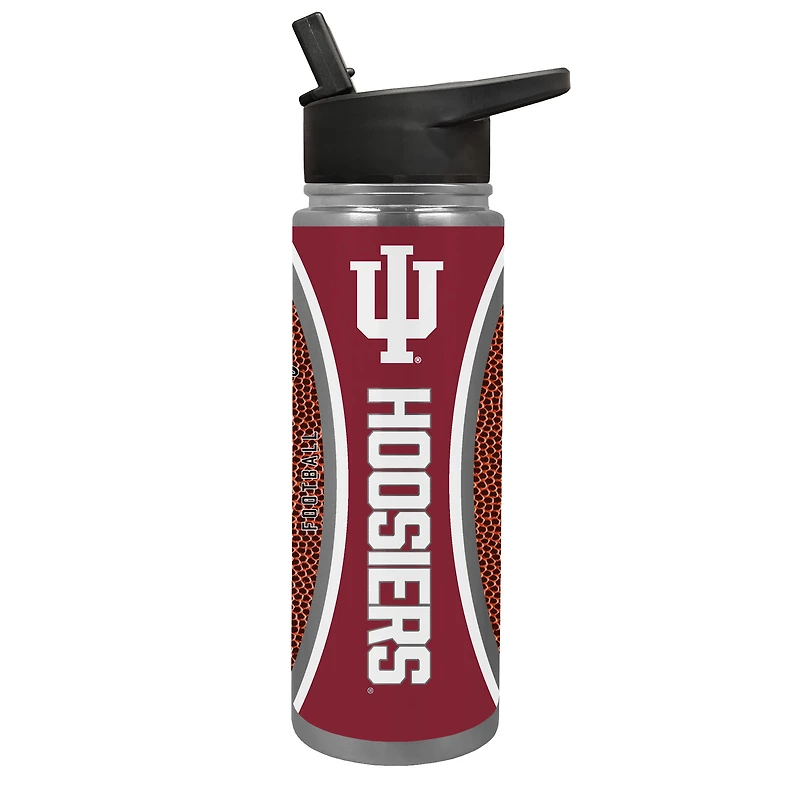 Indiana Hoosiers 24oz. Jr. Thirst Game Ball Hydration Bottle