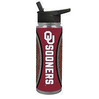 Oklahoma Sooners 24oz. Jr. Thirst Game Ball Hydration Bottle