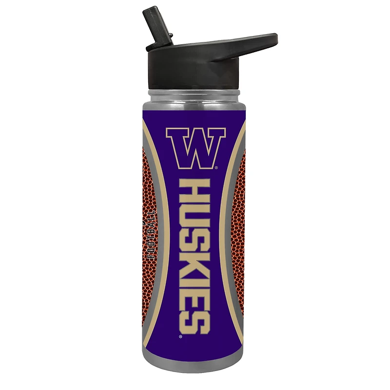 Washington Huskies 24oz. Jr. Thirst Game Ball Hydration Bottle