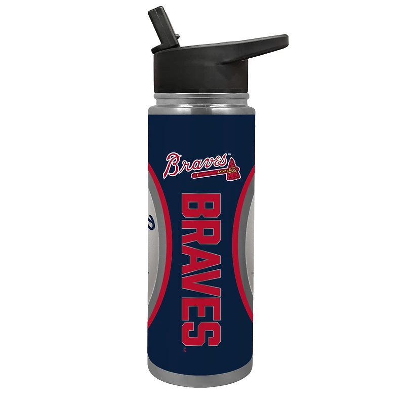 Atlanta Braves 24oz. Jr. Thirst Game Ball Hydration Bottle