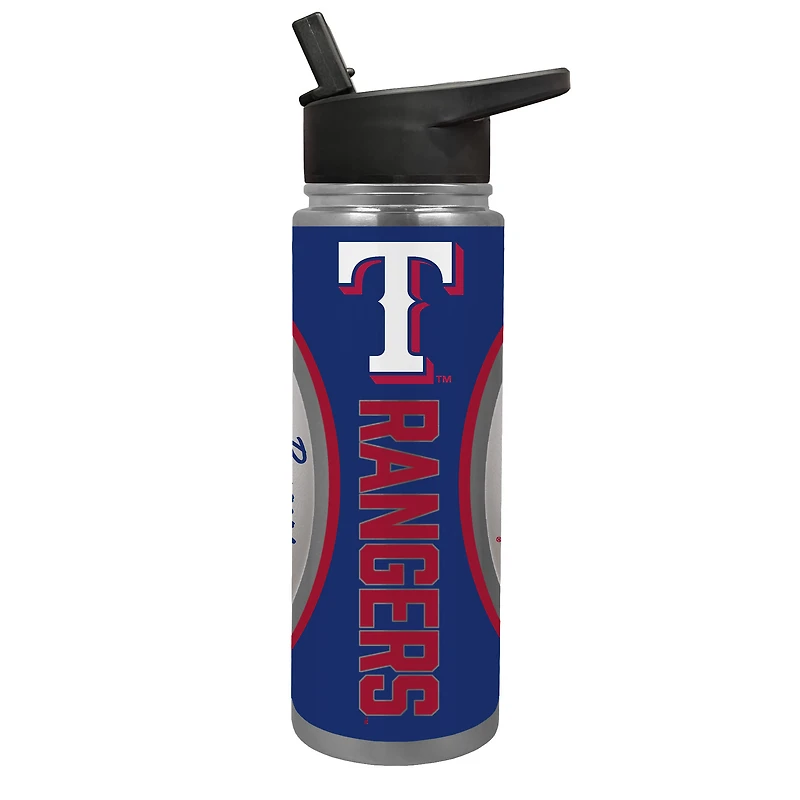 Texas Rangers 24oz. Jr. Thirst Game Ball Hydration Bottle