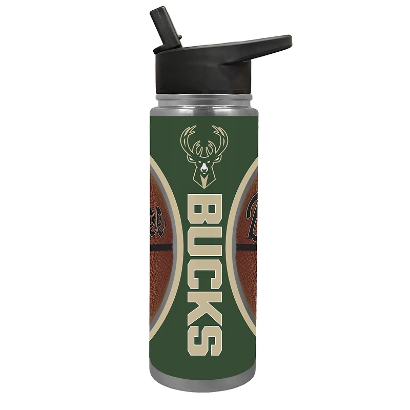 Milwaukee Bucks 24oz. Jr. Thirst Game Ball Hydration Bottle