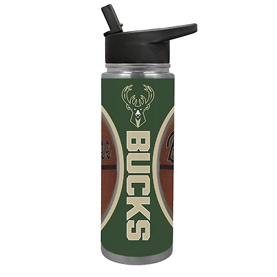 Milwaukee Bucks 24oz. Jr. Thirst Game Ball Hydration Bottle