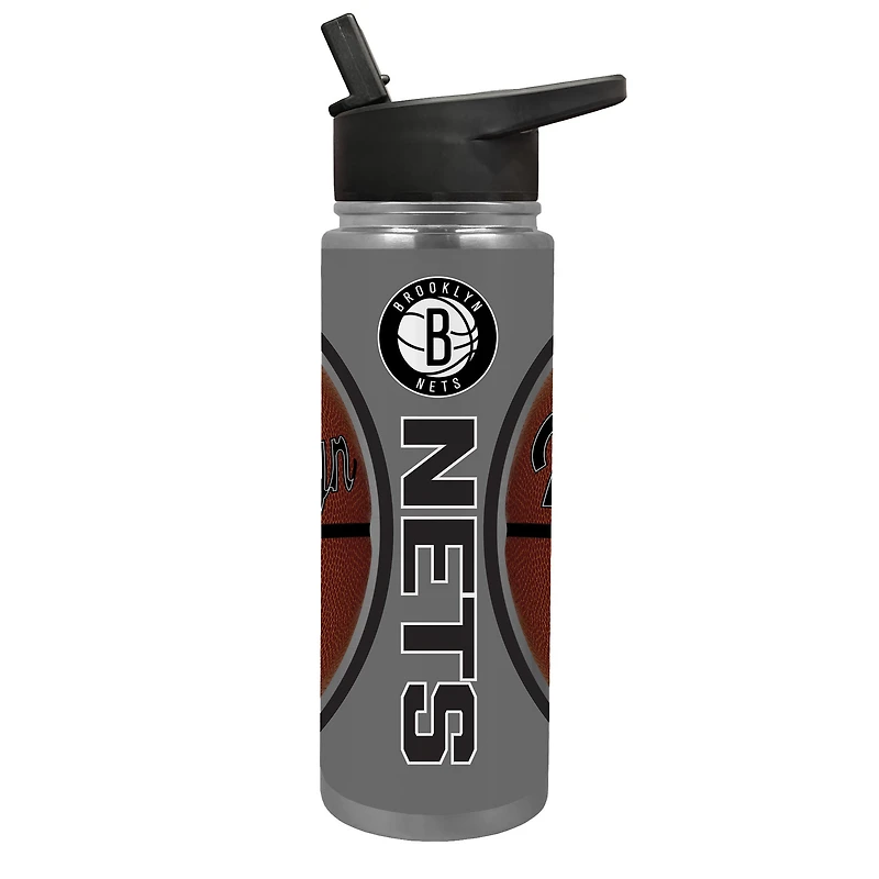 Brooklyn Nets 24oz. Jr. Thirst Game Ball Hydration Bottle