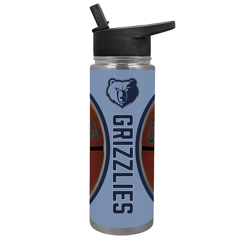 Memphis Grizzlies 24oz. Jr. Thirst Game Ball Hydration Bottle