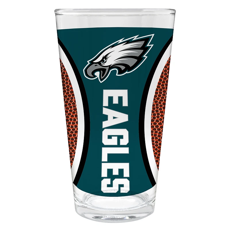 Philadelphia Eagles 16oz. Game Ball Pint Glass