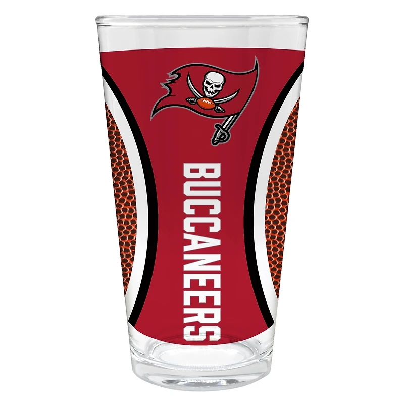 Tampa Bay Buccaneers 16oz. Game Ball Pint Glass
