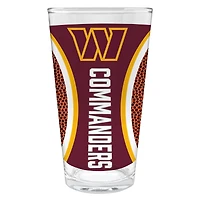 Washington Commanders 16oz. Game Ball Pint Glass