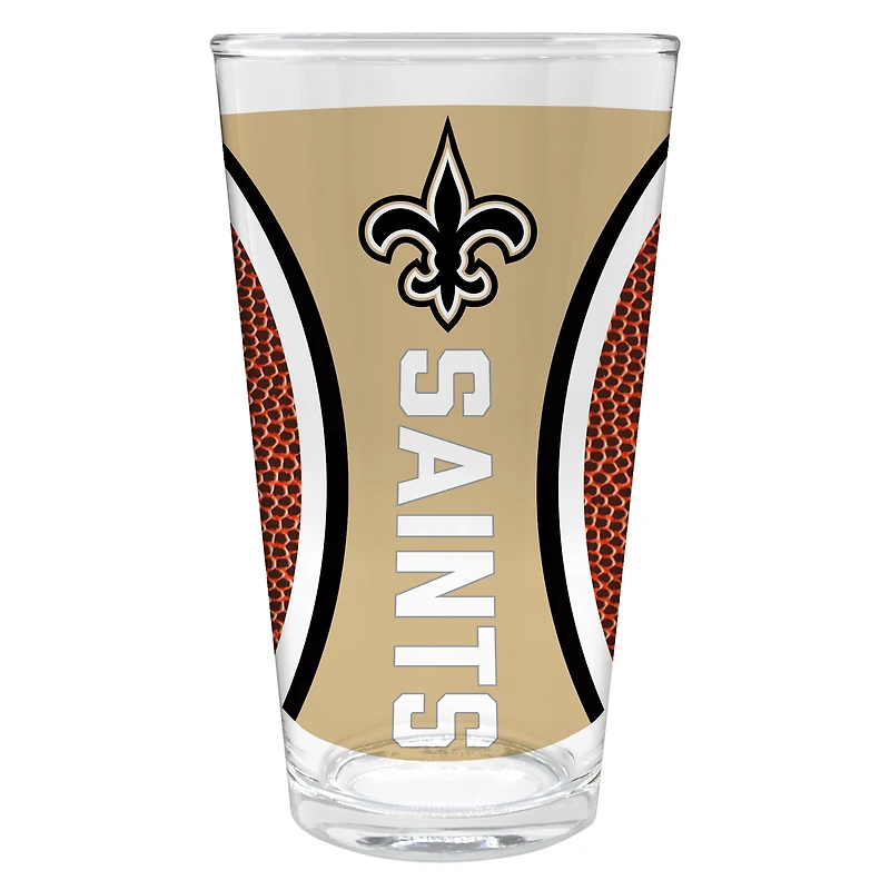 New Orleans Saints 16oz. Game Ball Pint Glass
