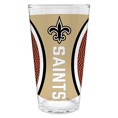 New Orleans Saints 16oz. Game Ball Pint Glass