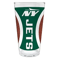 New York Jets 16oz. Game Ball Pint Glass