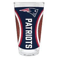 New England Patriots 16oz. Game Ball Pint Glass