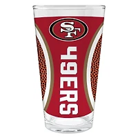 San Francisco 49ers 16oz. Game Ball Pint Glass