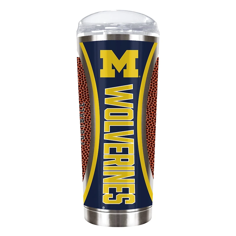 Michigan Wolverines 18oz. Roadie Game Ball Tumbler