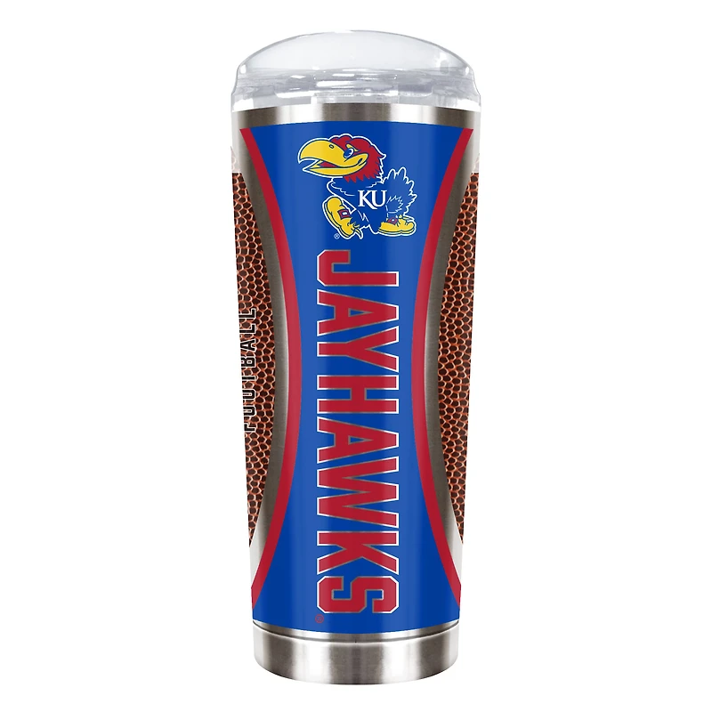 Kansas Jayhawks 18oz. Roadie Game Ball Tumbler