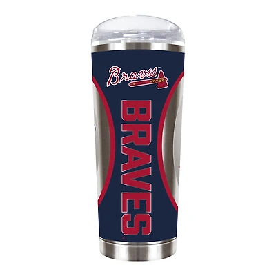 Atlanta Braves 18oz. Roadie Game Ball Tumbler