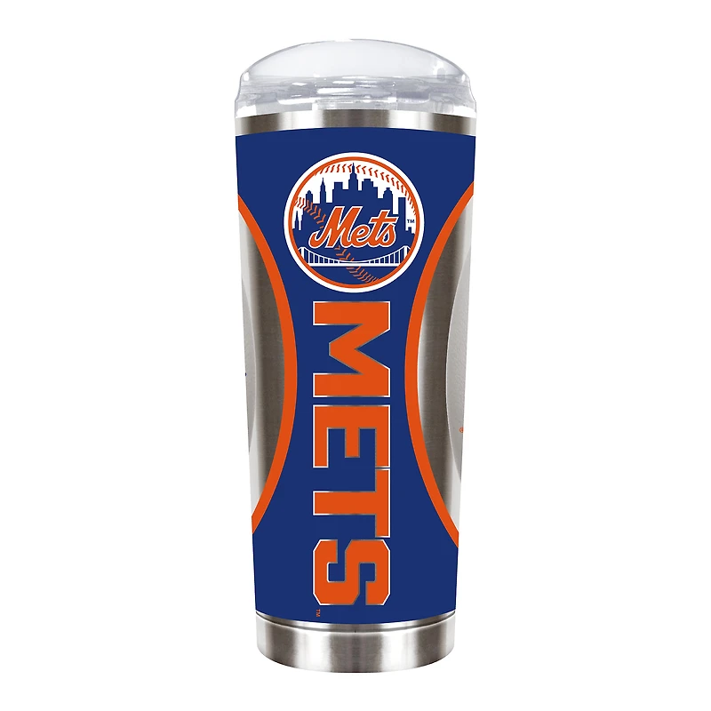 New York Mets 18oz. Roadie Game Ball Tumbler