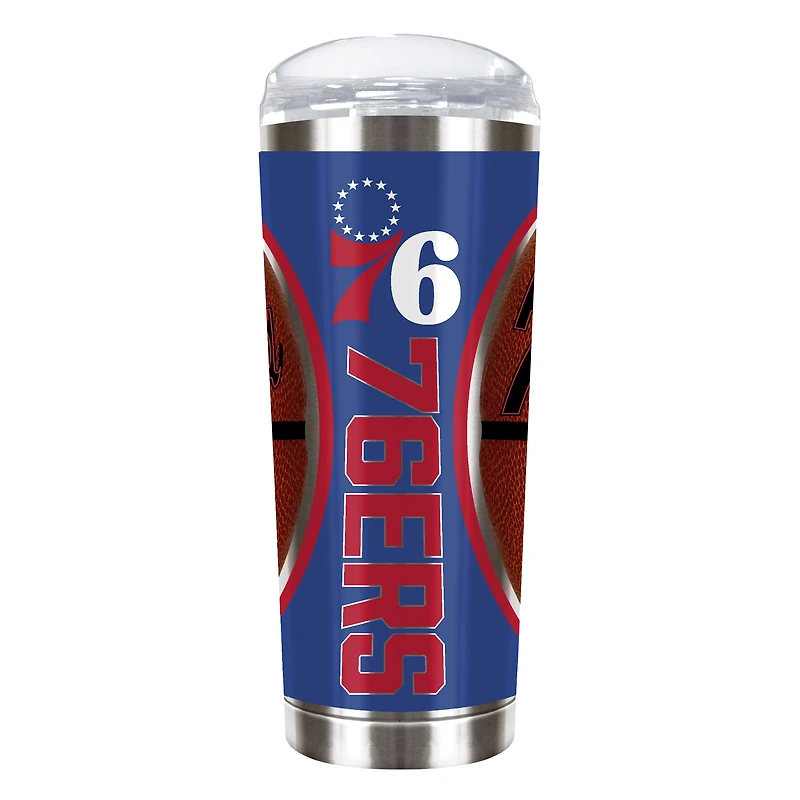 Philadelphia 76ers 18oz. Roadie Game Ball Tumbler