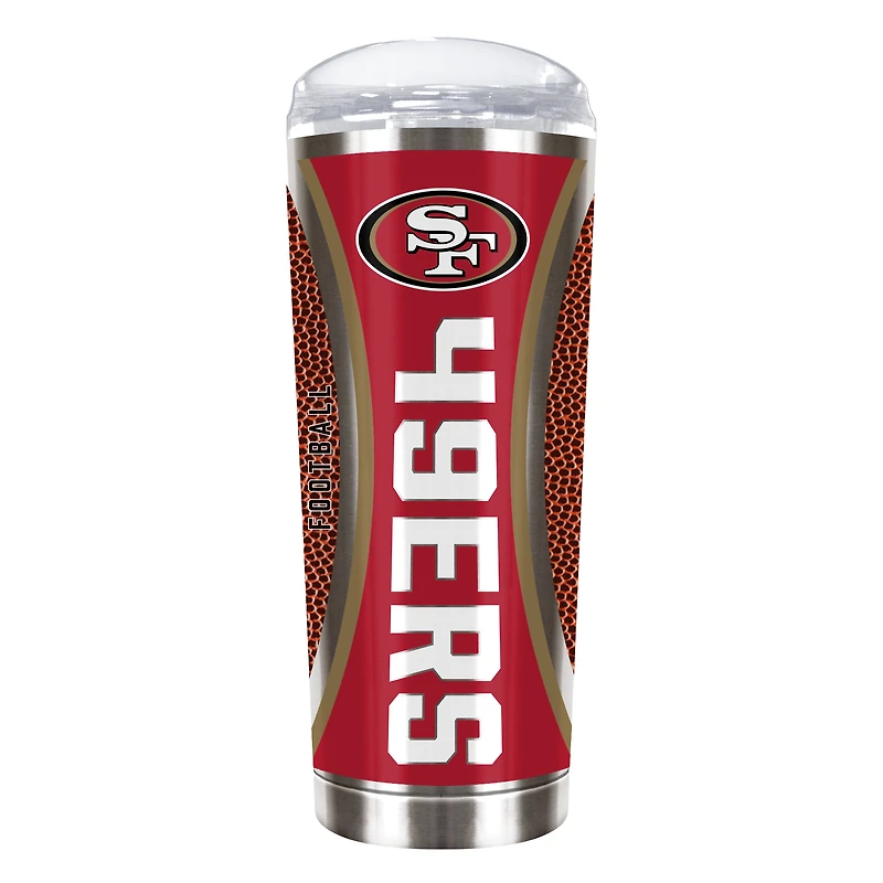 San Francisco 49ers 18oz. Roadie Game Ball Tumbler