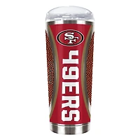 San Francisco 49ers 18oz. Roadie Game Ball Tumbler