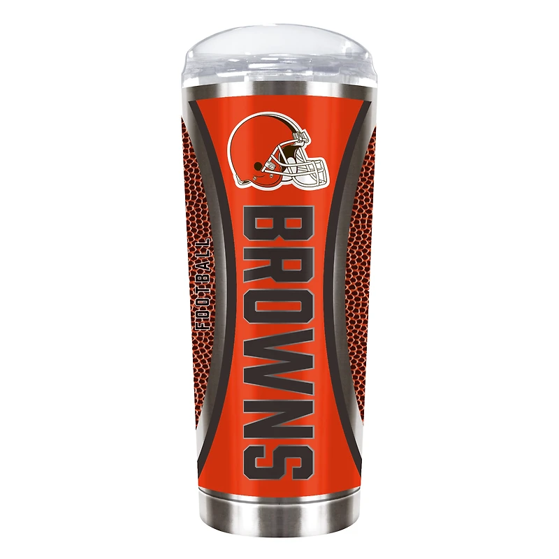 Cleveland Browns 18oz. Roadie Game Ball Tumbler