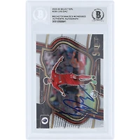 Luis Diaz Liverpool Autographed 2022-23 Panini Select EPL #230 Beckett Fanatics Witnessed Authenticated Card