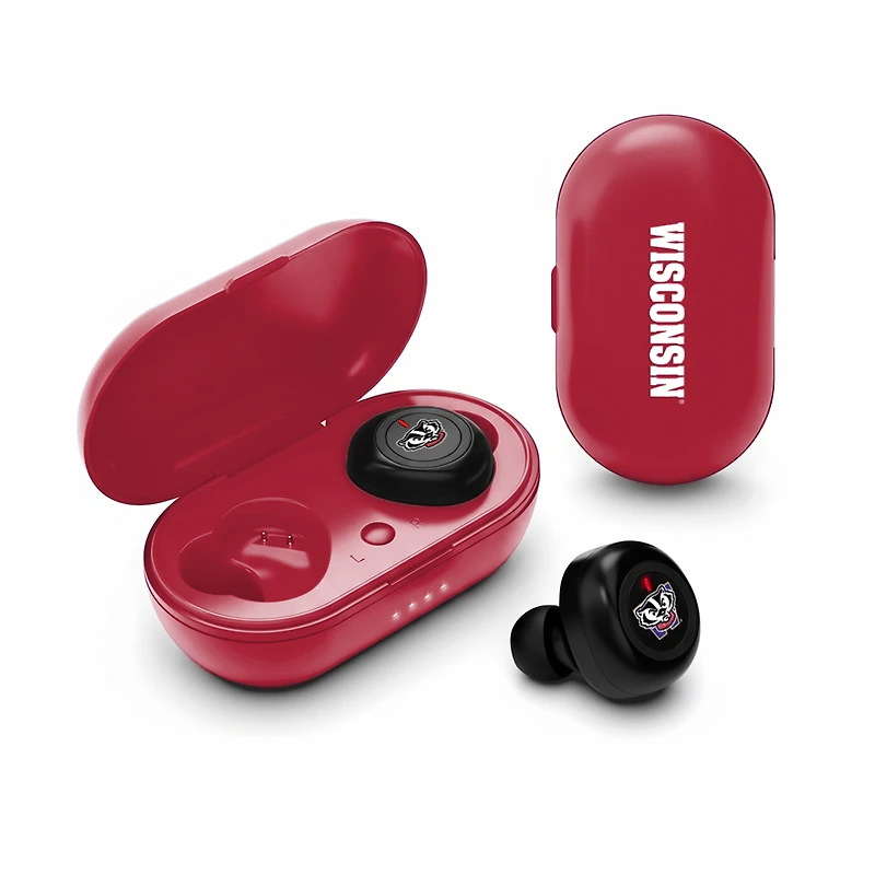 Wisconsin Badgers Earbuds