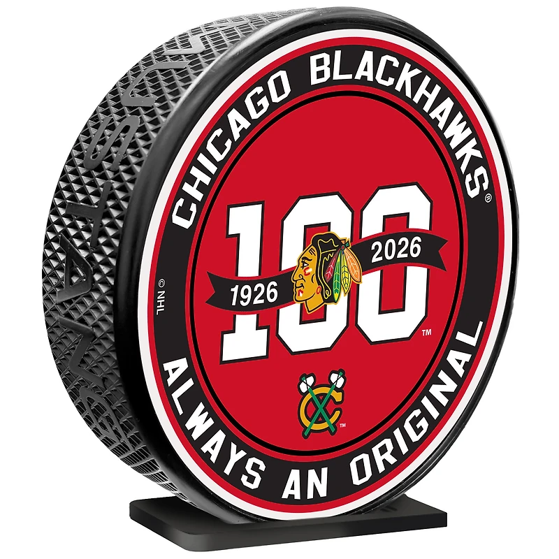 Chicago Blackhawks Centennial Mega Puck