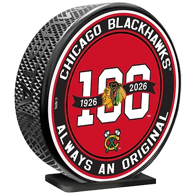 Chicago Blackhawks Centennial Mega Puck