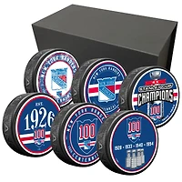 New York Rangers Centennial Six-Puck Set